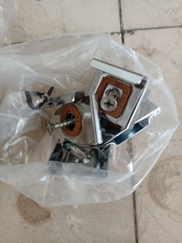 Espejo de Pared con Soportes