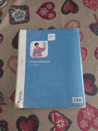 MATEMÀTIQUES SÈRIE RESOL 1 ESO SABER FER