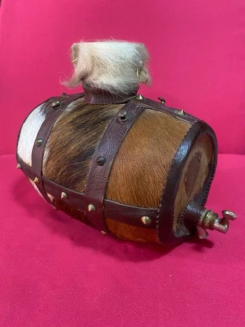 Barril licor medieval vintage