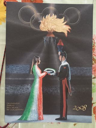 Calendario da collezione Arma Carabinieri 2008