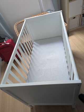 Cuna convertible cama bebé