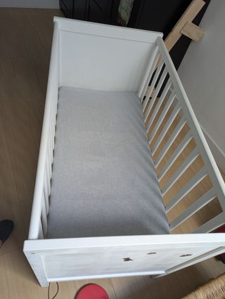Cuna convertible cama bebé