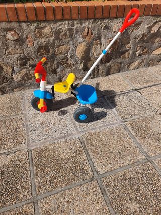 Triciclo infantil Feber, multicolor