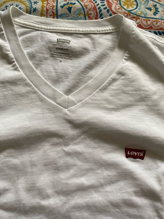 Camiseta Levi's blanca talla M