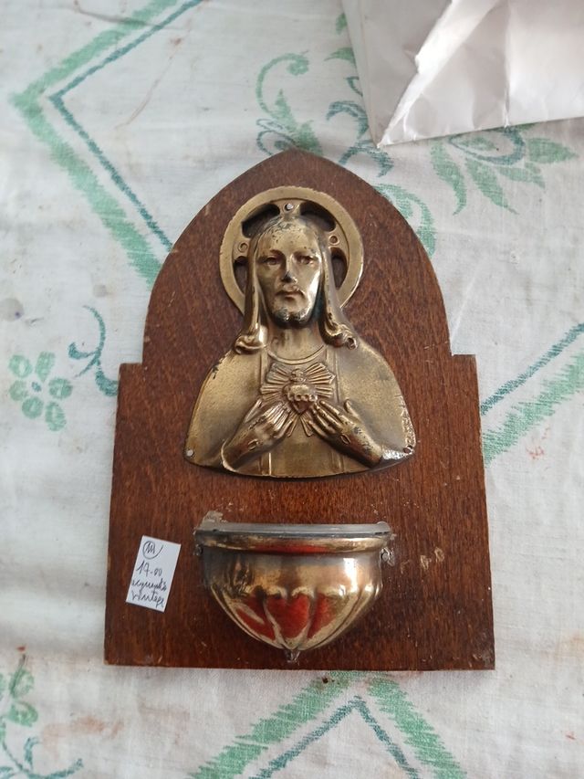 Acqua santiera antica: Gesù Sacro Cuore