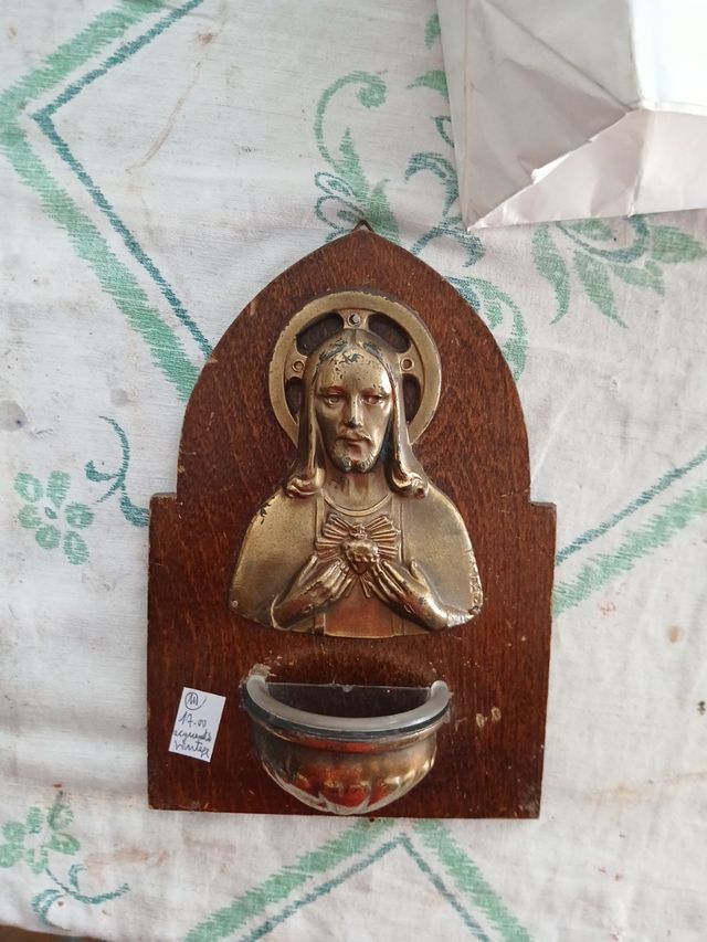 Acqua santiera antica: Gesù Sacro Cuore