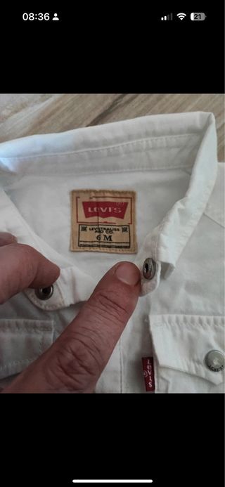 Camicia neonato bianca