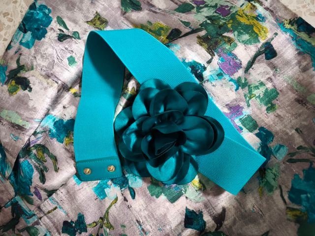 Vestido estampado multicolor