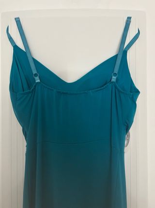 Vestido largo turquesa - Fiesta