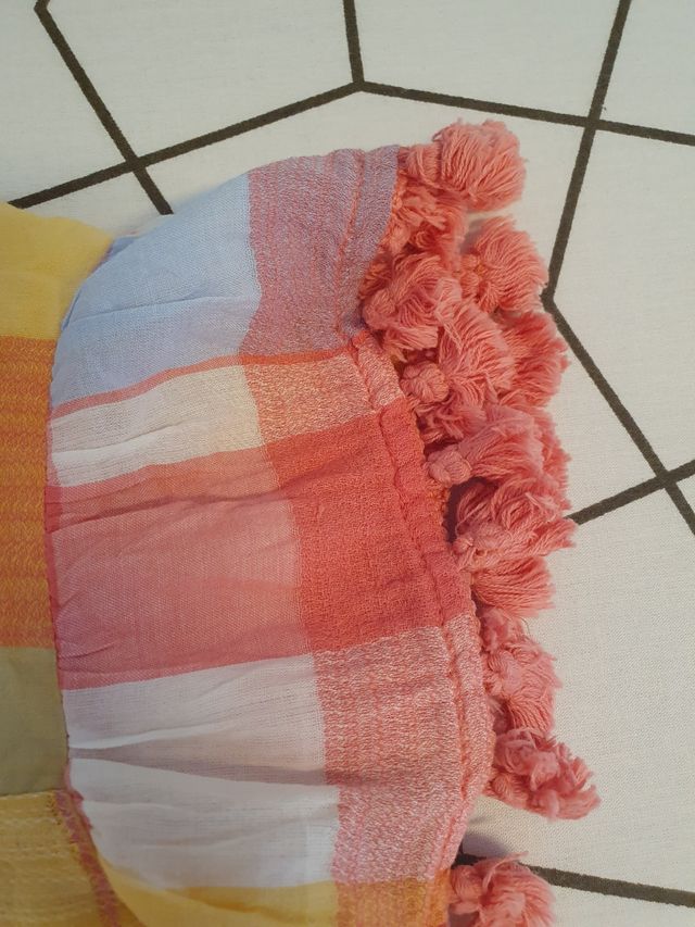 Vestido niña cuadros HM T5