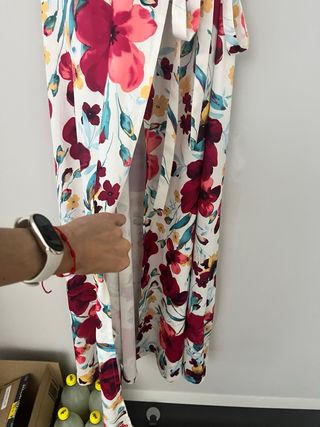 Vestido largo Cayro - flores