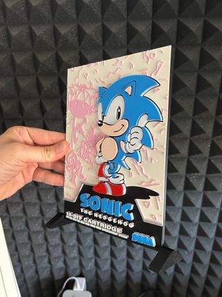 SONIC 1 - Portada 3D