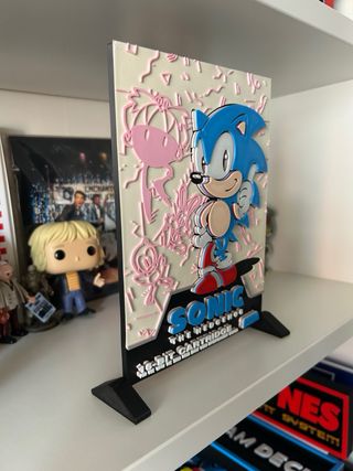 SONIC 1 - Portada 3D