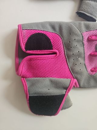 Guantes fitness Quamtrax - Gris/Rosa