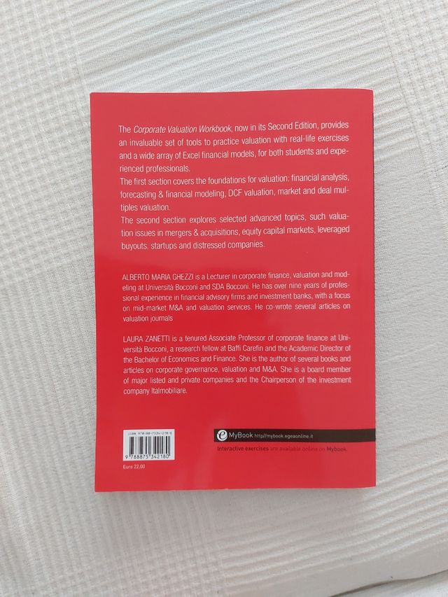 CORPORATE VALUATION WORKBOOK 2