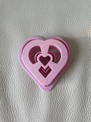 Moldes de donuts / galletas con forma de corazón