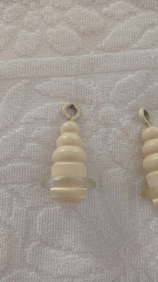 4 Pesi per tende vintage