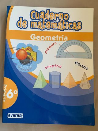 Cuaderno de Matemáticas. 6º Primaria.