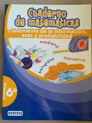 Cuaderno de Matemáticas. 6º Primaria.