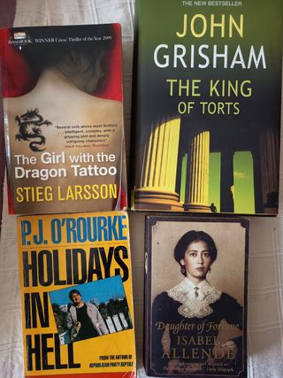 Libros en ingles, novela, ficción etc