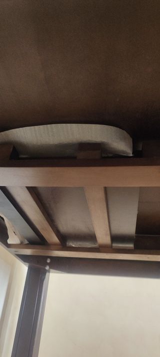 Mesa comedor madera - cristal