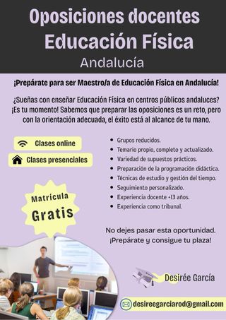 Oposiciones Educación Física Andalucía