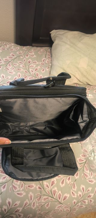 Mochila cambiador bebé nueva - Negra