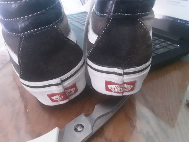 Vans Sk8-Hi Platform nere