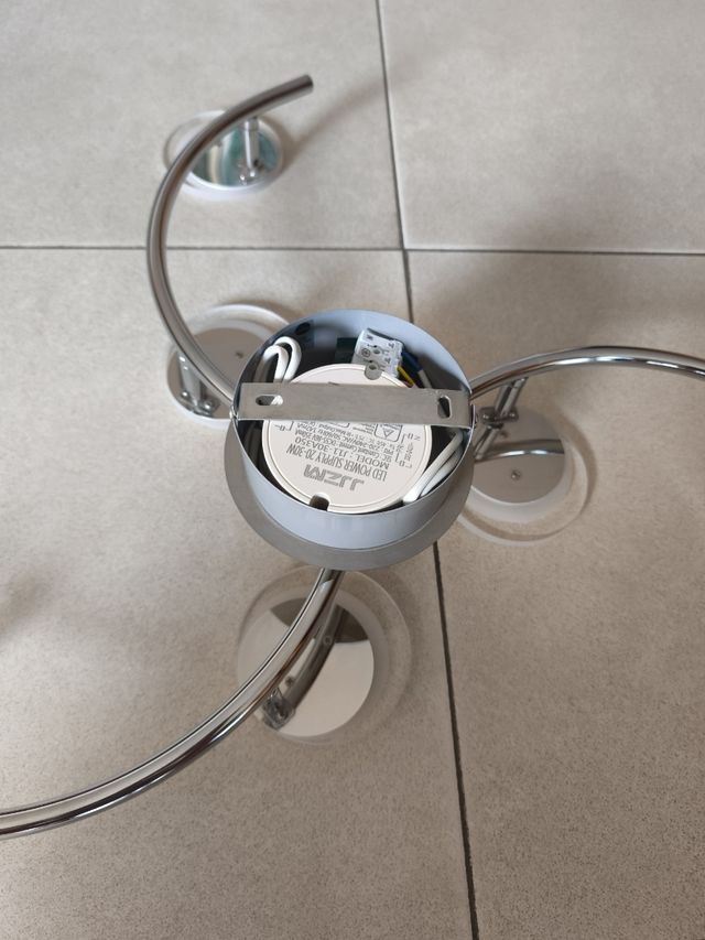 Lámpara techo LED moderna 6 luces