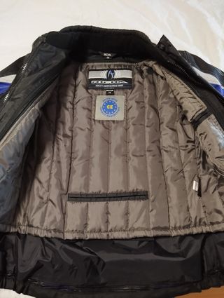 Chaqueta moto Richa azul-negra