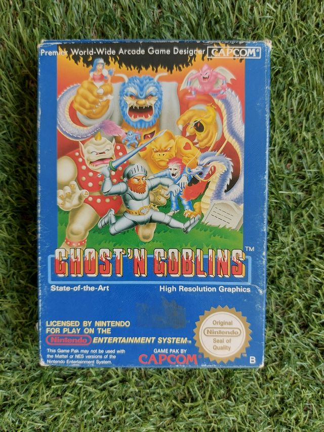 Juego NES Ghost'n Goblins