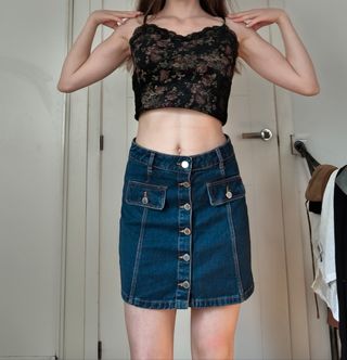 Falda vaquera basica 