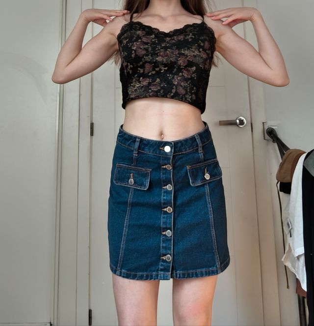 Falda vaquera basica 