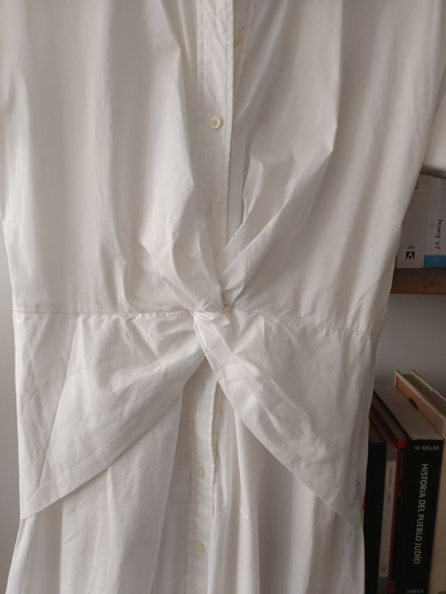 Vestido Lauren Ralph Lauren blanco talla S