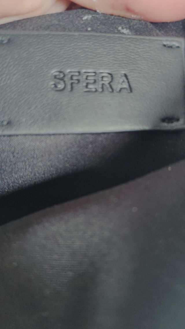 Bolso dorado oscuro Sfera