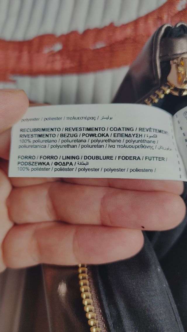 Bolso dorado oscuro Sfera