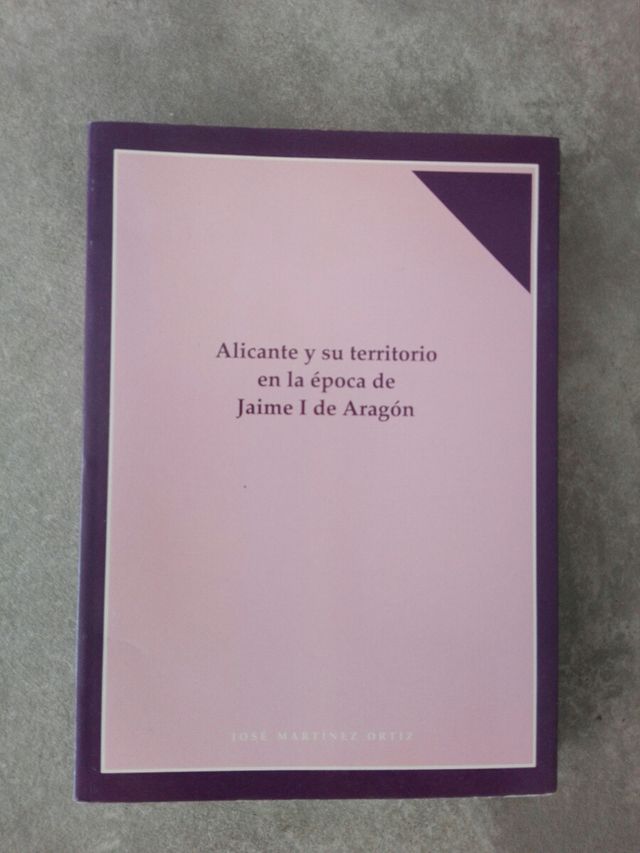 Alicante y su territorio en la época de Jaime ...