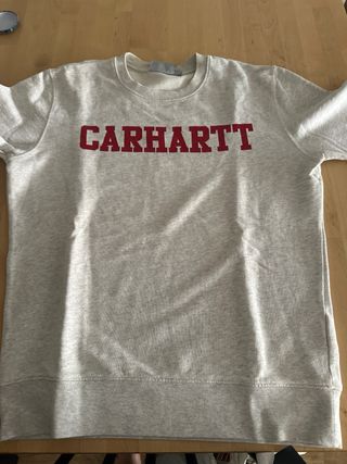 Sudadera Carhartt gris - roja