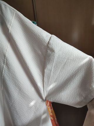 Vestido Zara blanco túnica