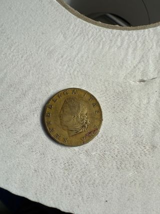 Moneta 20 Lire Italia 1957