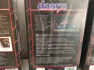 3 cintas VHS The Doors