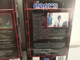 3 cintas VHS The Doors