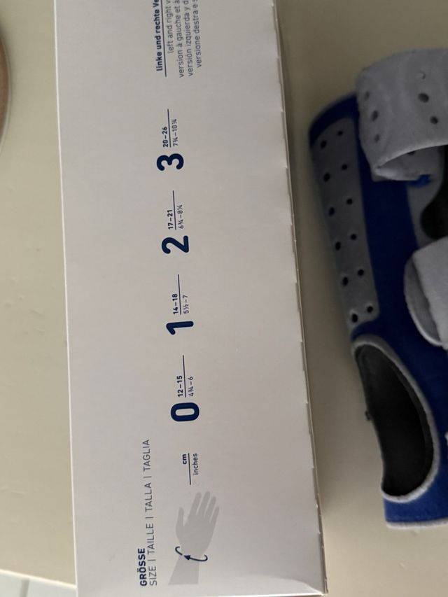 Ortesis estabilizadora- Muñequera