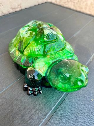 figura Tortuga grande de resina