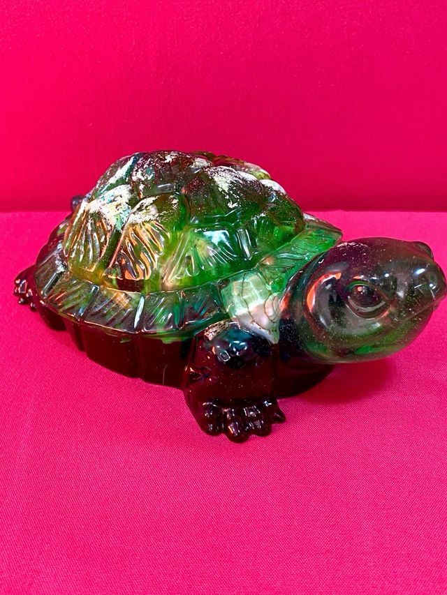 figura Tortuga grande de resina