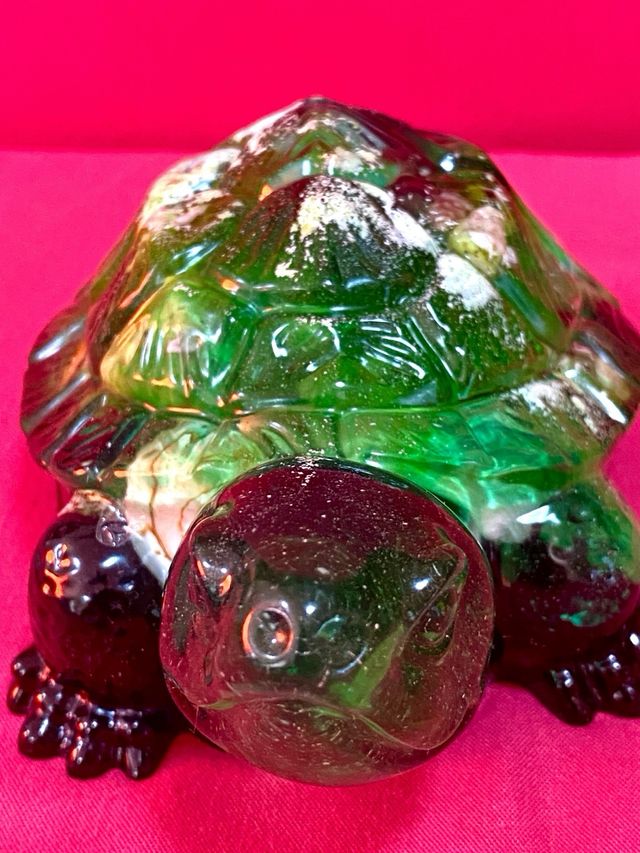 figura Tortuga grande de resina
