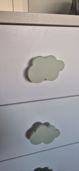 Escritorio infantil con mesilla