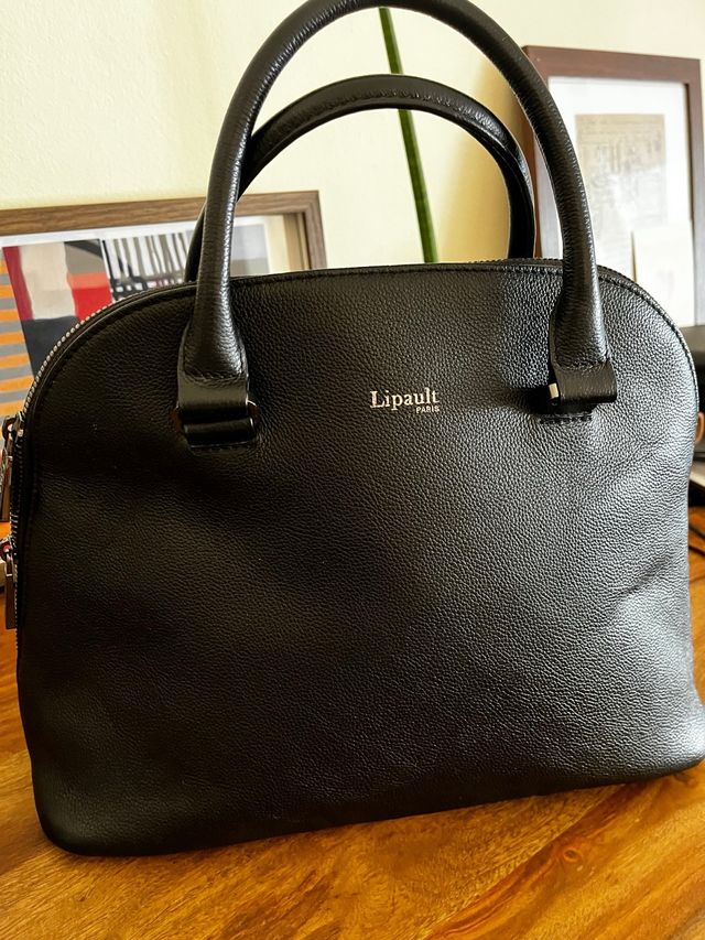 Bolso Lipault - Cuero Negro