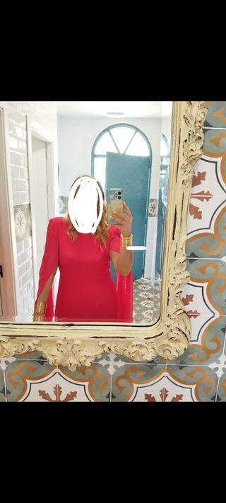Vestido rosa fiesta