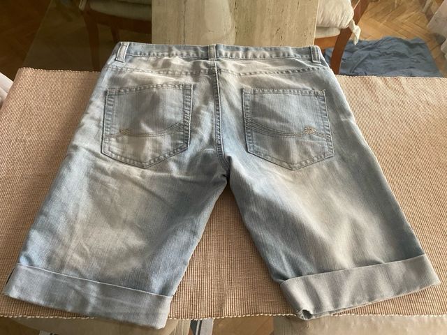 Shorts vaqueros hombre - Azul